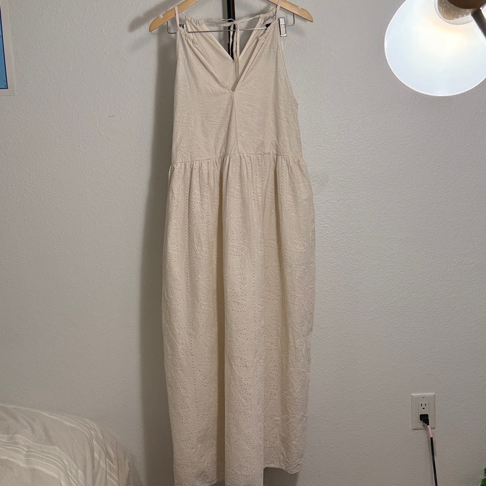 EUC Universal Thread Eyelet Shells Maxi Dress Siz… - image 2